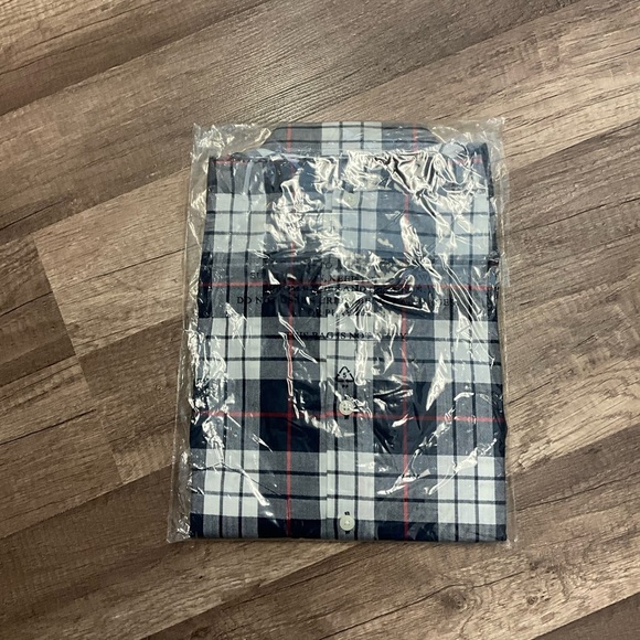 UNTUCKit Women’s CITRA 100% Cotton Button Down Shirt Plaid Long Sleeve Sz 2 - Picture 5 of 5